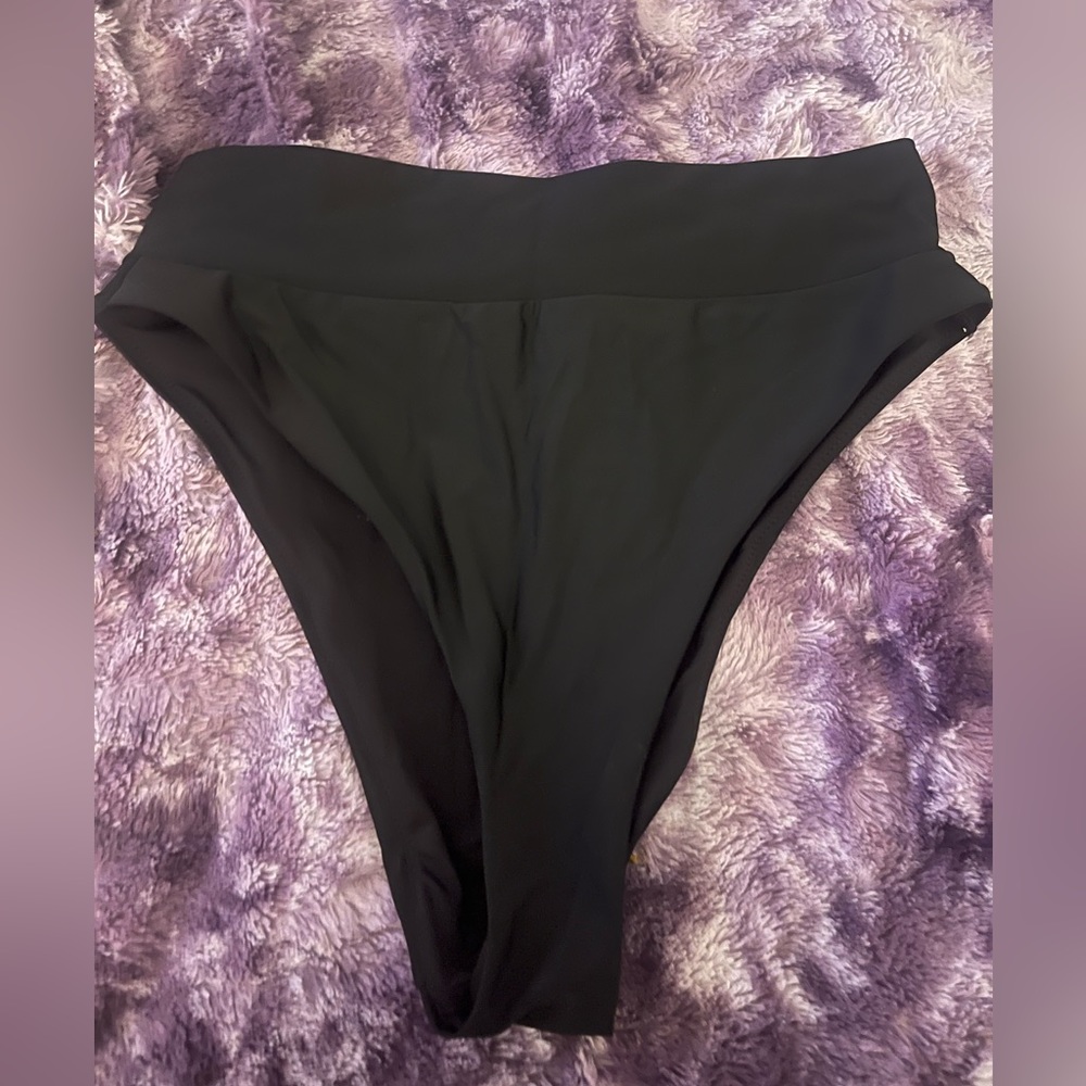 Aerie high waist bikini bottom size Lg